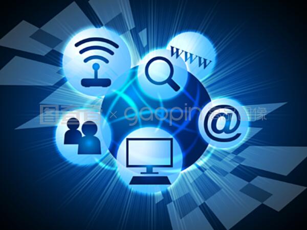 社交媒體意味著全球網絡和交流